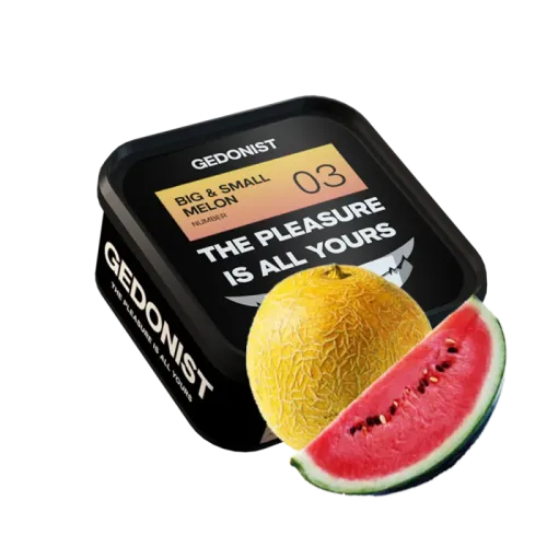 Тютюн Gedonist №03 Big & small melon (Диня Кавун, ваговий)