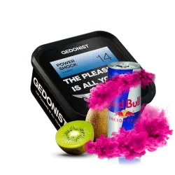 Тютюн Gedonist №14 Power shock (Енергетик Ківі, ваговий)