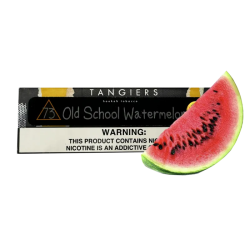 Тютюн Tangiers Noir №73 Old School Watermelon (Олд скул вотермелон, ваговий) Чорна упаковка