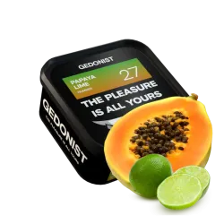 Тютюн Gedonist №27 Papaya Lime (Папая Лайм, ваговий)