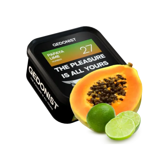 Тютюн Gedonist №27 Papaya Lime (Папая Лайм, ваговий)