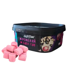 Тютюн Custom Рожевий Бабл Гамм (ваговий)