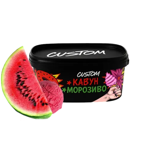 Тютюн Custom Кавун Морозиво (ваговий)