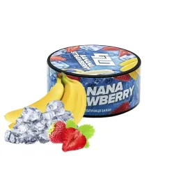 Тютюн 420 Frost Line Banana strawberry (Полуниця Банан Лід, 100 г)