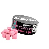 Тютюн Custom Рожевий Бабл Гамм (100 г)