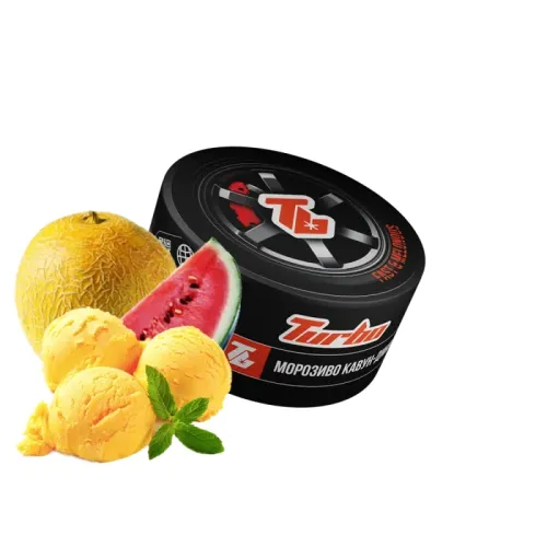 Тютюн Turbo Fast & Melonous (Морозиво Кавун-Диня, 100 г)