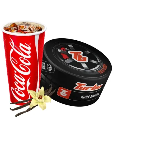 Тютюн Turbo Cola Caddy (Кола Ваніль, 100 г)