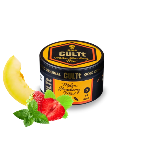Тютюн CULTt G99 Melon Strawberry Mint (диня, полуниця, м'ята, 100 г)