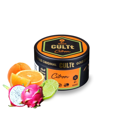Тютюн CULTt G81 Citron (Пітайя Лайм Апельсин, 100 г)