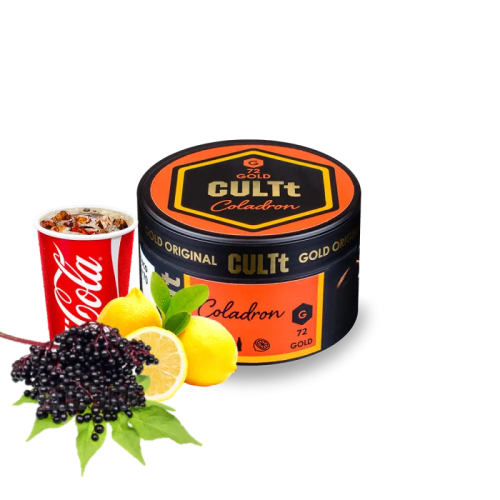 Тютюн CULTt G72 Coladron (Бузина Кола Лимон, 100 г)