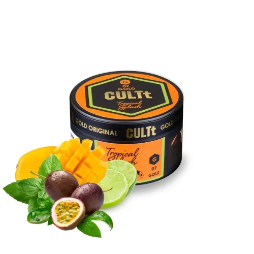 Тютюн CULTt G07 Tropical Splash (Манго Маракуя Лайм М'ята, 100 г)
