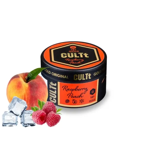 Тютюн CULTt G101 Raspberry Peach (малина, персик, 100 г)
