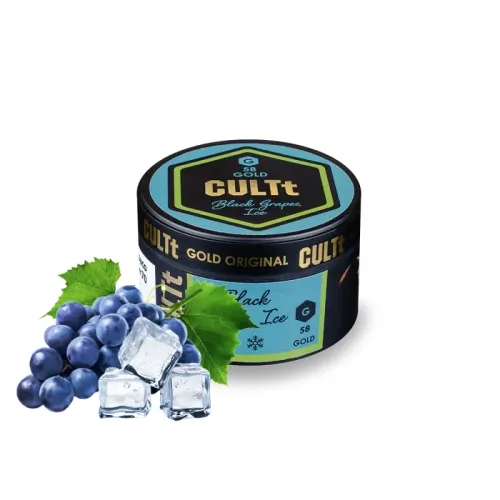 Тютюн CULTt G58 Black Grapes Ice (Чорний виноград Лід, 100 г)
