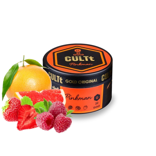 Тютюн CULTt G22 Pinkman (Полуниця Грейпфрут Маліна, 100 г)