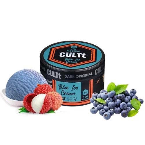 Тютюн CULTt Medium M106 Blue Ice Cream (Чорниця Лічі Морозиво, 100 г)