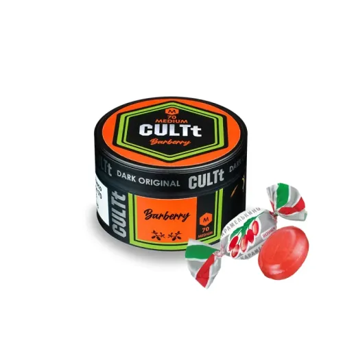 Тютюн CULTt Medium M70 Barberry (Барбарис, 100 г)
