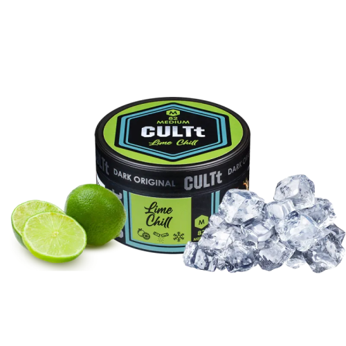 Тютюн CULTt Medium M82 Lime Chill (Лайм Лід, 100 г)