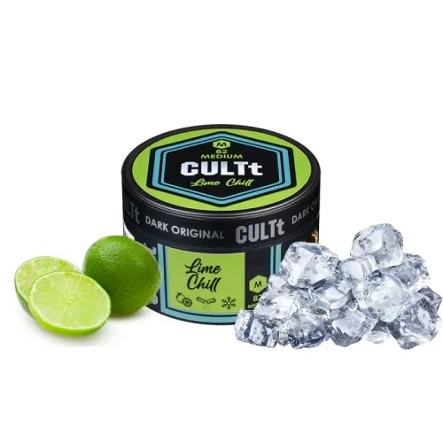 Тютюн CULTt Medium M82 Lime Chill (Лайм Лід, 100 г)