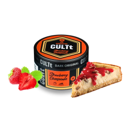 Тютюн CULTt Medium M55 Strawberry Cheesecake (Полуничний Чізкейк, 100 г)