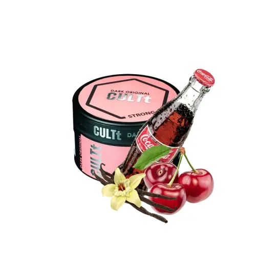 Тютюн CULTt Strong DS90 Cherry cola vanilla (Вишня Ваніль Кола, 100 г)