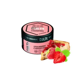 Тютюн CULTt Strong DS55 Strawberry cheesecake (Полуничний Чізкейк, 100 г)