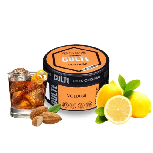Тютюн CULTt Strong DS57 Voltage (Амарето Лимон Диня, 100 г)