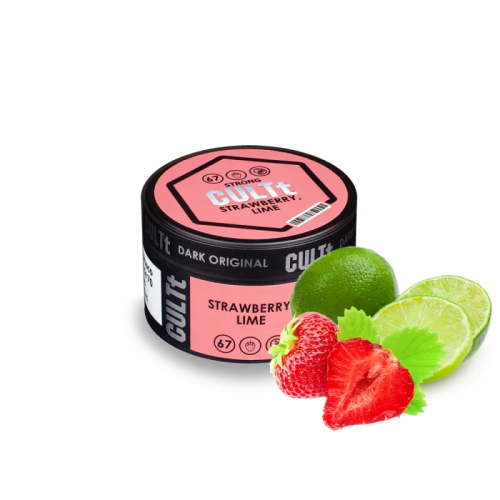 Тютюн CULTt Strong DS67 Strawberry Lime (Полуниця Лайм, 100 г)