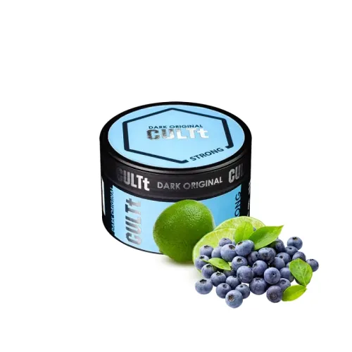 Тютюн CULTt Strong DS10 Lime blueberry (Лайм Чорниця, 100 г)