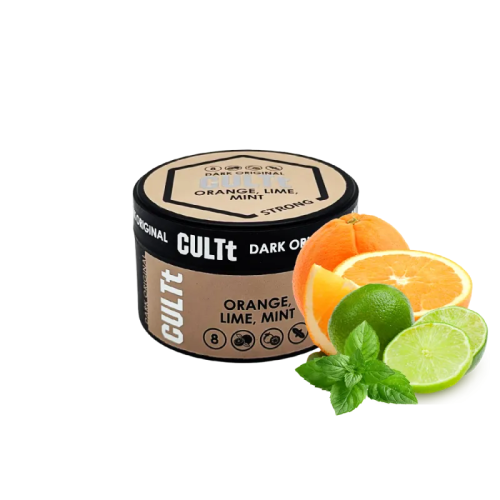 Тютюн CULTt Strong DS08 Orange Lime Mint (Апельсин Лайм М'ята, 100 г)