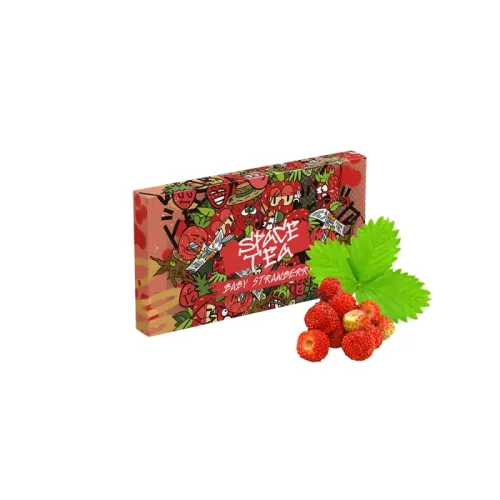 Кальянна чайна суміш Space Tea Baby Strawberry (Суниця, 40 г)