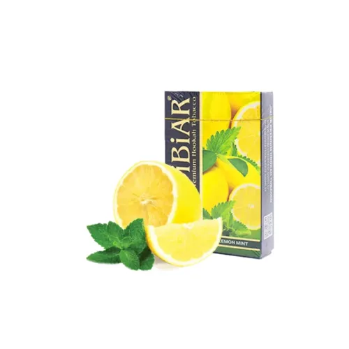Тютюн Jibiar Lemon mint (Лимон м'ята, 50 г)