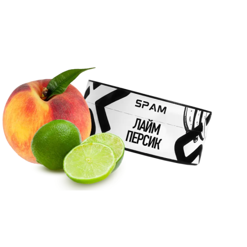Тютюн Spam Лайм Персик (100 г)
