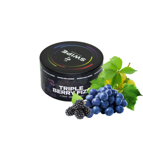 Кальянна суміш Swipe Tripple Berry Fizz (Ягідна шипучка, 50 г)