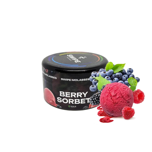 Кальянна суміш Swipe Berry Sorbet (Ягідний сорбет, 50 г)