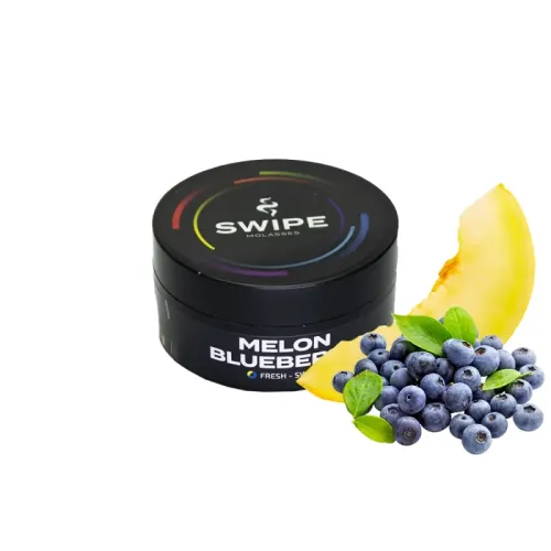 Кальянна суміш Swipe Melon Blueberry (Диня Чорниця, 50 г)