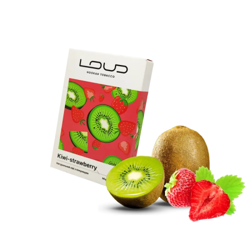 Тютюн Loud Light Kiwi-strawberry (Ківі Полуниця, 50 г)