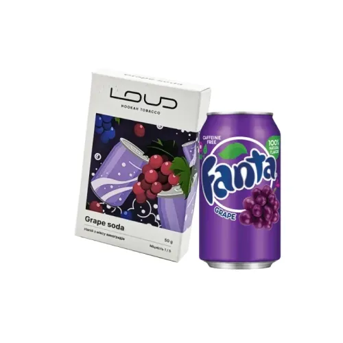 Тютюн Loud Light Grape Soda (Виноградна содова, 50 г)