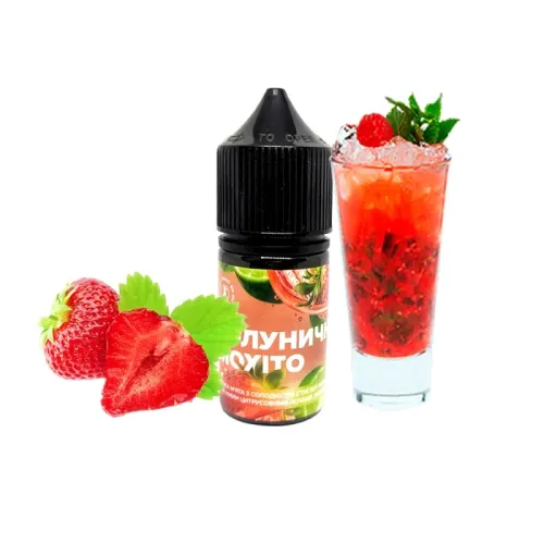 Рідина 420 Liquid Полуничний Мохіто (50 мг, 30 мл)