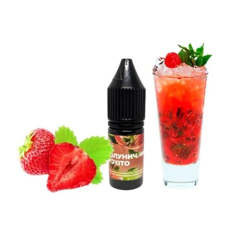 Рідина 420 Liquid Полуничний Мохіто (50 мг, 10 мл)
