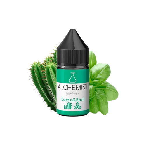 Рідина Alchemist Salt Cactus&Basil (Кактус Базилік, 50 мг, 30 мл)