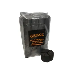 Горіхове вугілля для кальяну Gresco Kaloud (1 кг, 72 шт, сегмент, без коробки)
