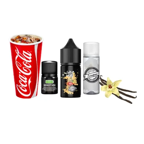 Набір для самозамішування Hype Kit Cola Vanilla (Кола Ванільна, 50 мг, 30 мл)