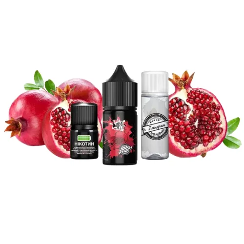 Набір для самозамішування Hype Kit Pomegranate (Гранат, 50 мг, 30 мл)