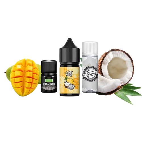 Набір для самозамішування Hype Kit Mango Coconut (Манго Кокос, 50 ​​мг, 30 мл)