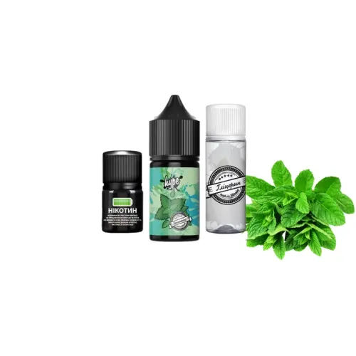 Набір для самозамішування Hype Kit Mint (М'ята, 50 мг, 30 мл)