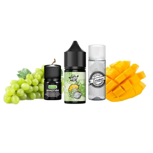 Набір для самозамішування Hype Kit Grape Mango (Виноград Манго, 50 мг, 30 мл)