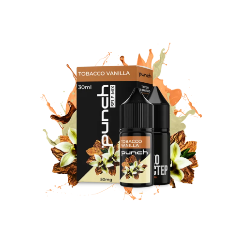 Набір для самозамішування Punch Tobacco vanilla (Ваніль Тютюн, 50 мг, 30 мл)