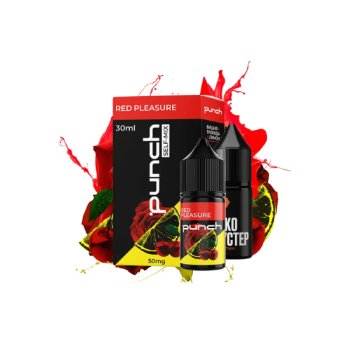Набір для самозамішування Punch Red Pleasure (Вишня Лимон Троянда, 50 мг, 30 мл)