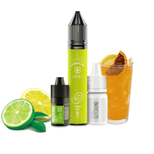 Набір для самозамішування Lucky Lemon Lime Lemonade (Лимон Лайм Лимонад, 50 мг, 30 мл)