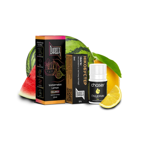 Набір для самозамішування Chaser Black Watermelon Lemon Ultra (Кавун Лимон, 50 мг, 30 мл)